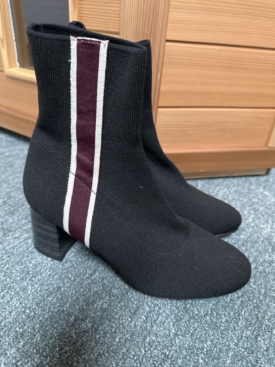Damenschuhe: Stiefeletten Strick schwarz Gr 40 – Neu (gemäss Beschreibung) aus Baltschieder von YmroBe