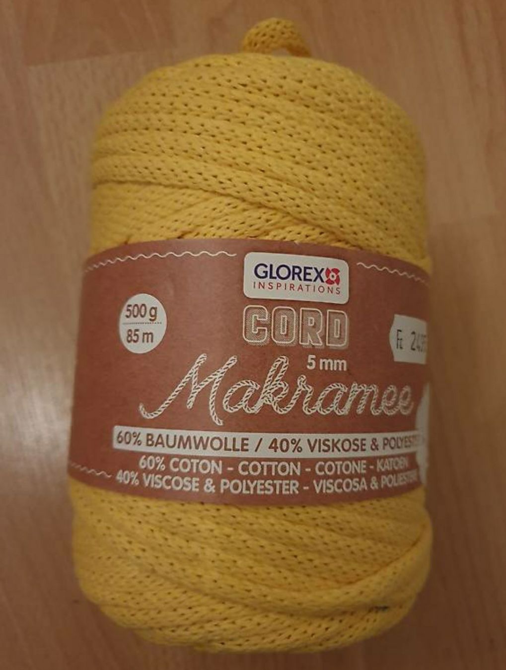 Cordicelle & Fili: Makrame / Texilgarn – Nuovo e nell'imballaggio originale da Wettingen venduto da fis_lg9z