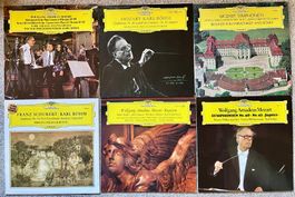 6 LPs Set DGG KARL BÖHM :MOZART BEETHOVEN SCHUBERT VINYL TOP