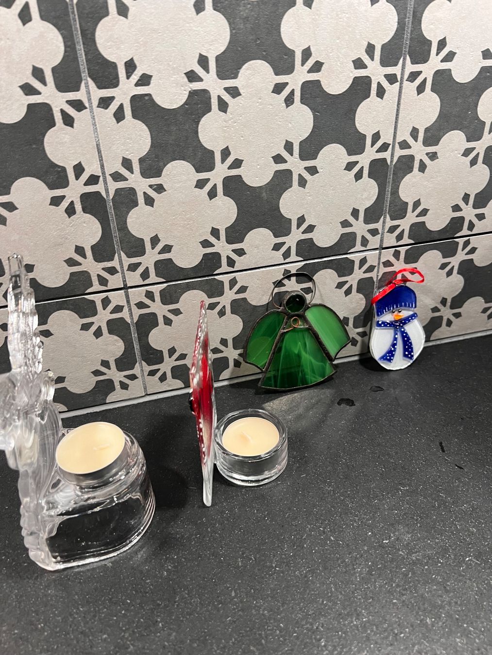Alle Dekorationen: Christmas glass window glass – Neu (gemäss Beschreibung) aus Lausanne von NYC67 2