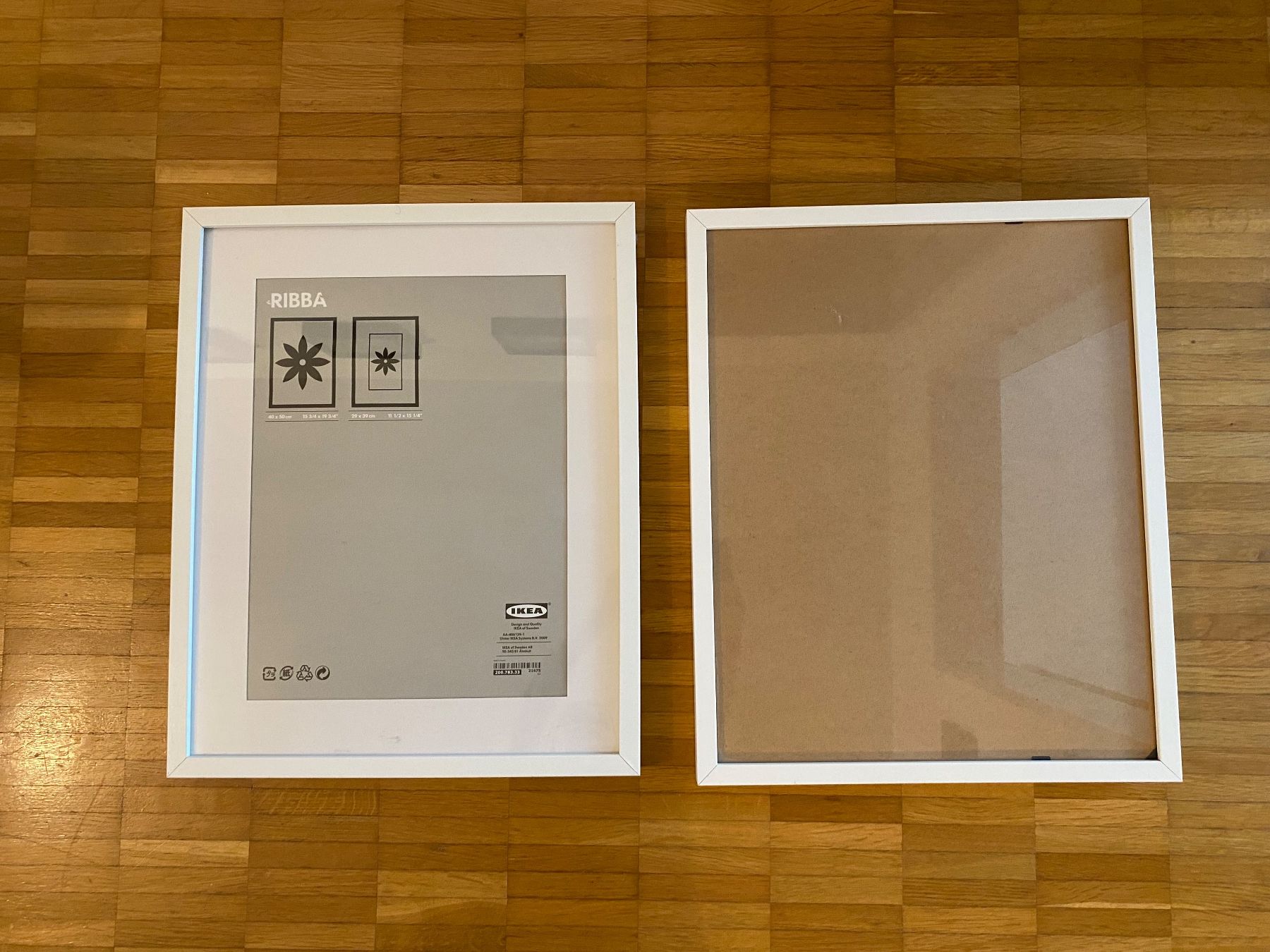 Ikea Cornici: Cadre IKEA 40 x 50 cm RIBBA – Usato da Basel venduto da OK2010