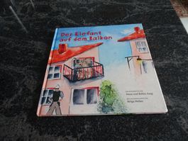 Bilderbuch "Der Elefant auf dem Balkon" Top Zustand!