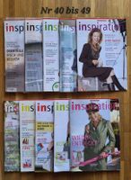 Schnittmuster, Inspiration Magazine Nr. 40 bis 49