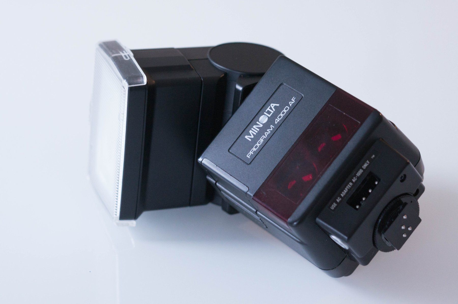 Minolta Flash: Minolta Program 4000AF Tilt / Swivel / Zoom Flash – Usato da Thörishaus venduto da vintagger 6