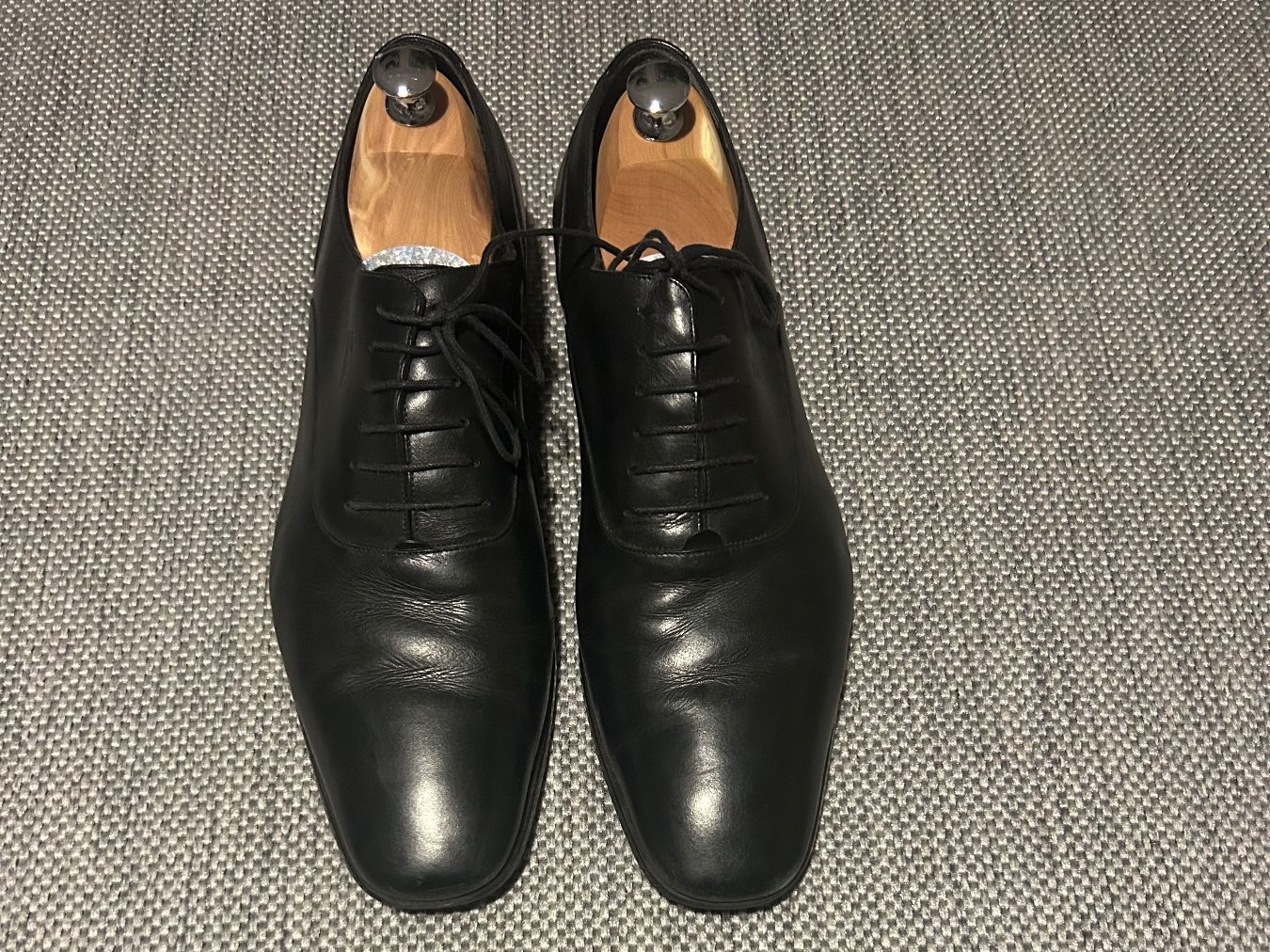 Gucci Scarpe da uomo: Gucci Lederschuhe Gr. 12.5 schwarz – Usato da Brüttisellen venduto da ThommyK 1