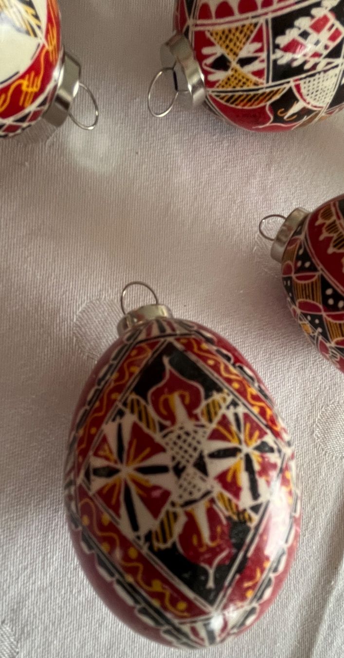 Tutte le decorazioni: Osterdeko: 12 wunderschöne handbemalte Ostereier – Usato da Stetten AG venduto da Brissago25 3