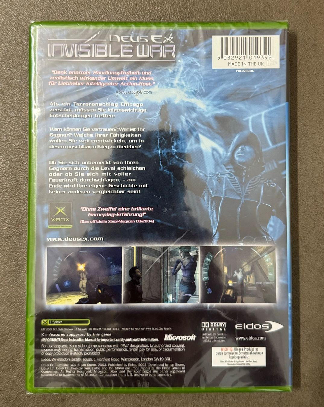 Jeux: XBOX Deus Ex : Invisible War - NEU, Sealed! – Neuf avec emballage d'origine à Birsfelden par Dealgoenner24 1