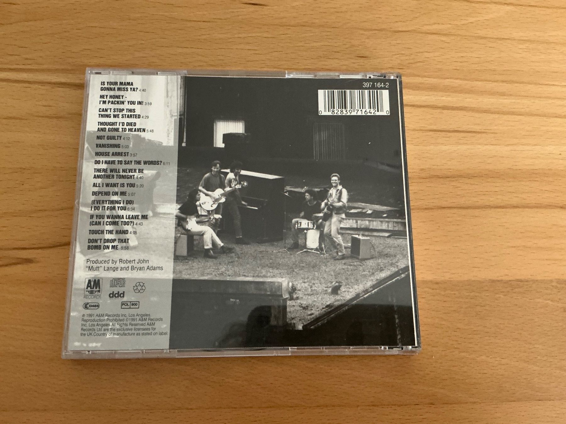 CDs: Bryan Adams / Waking up the neighbours / 1991 – Gebraucht aus Dübendorf von Troll_88 1