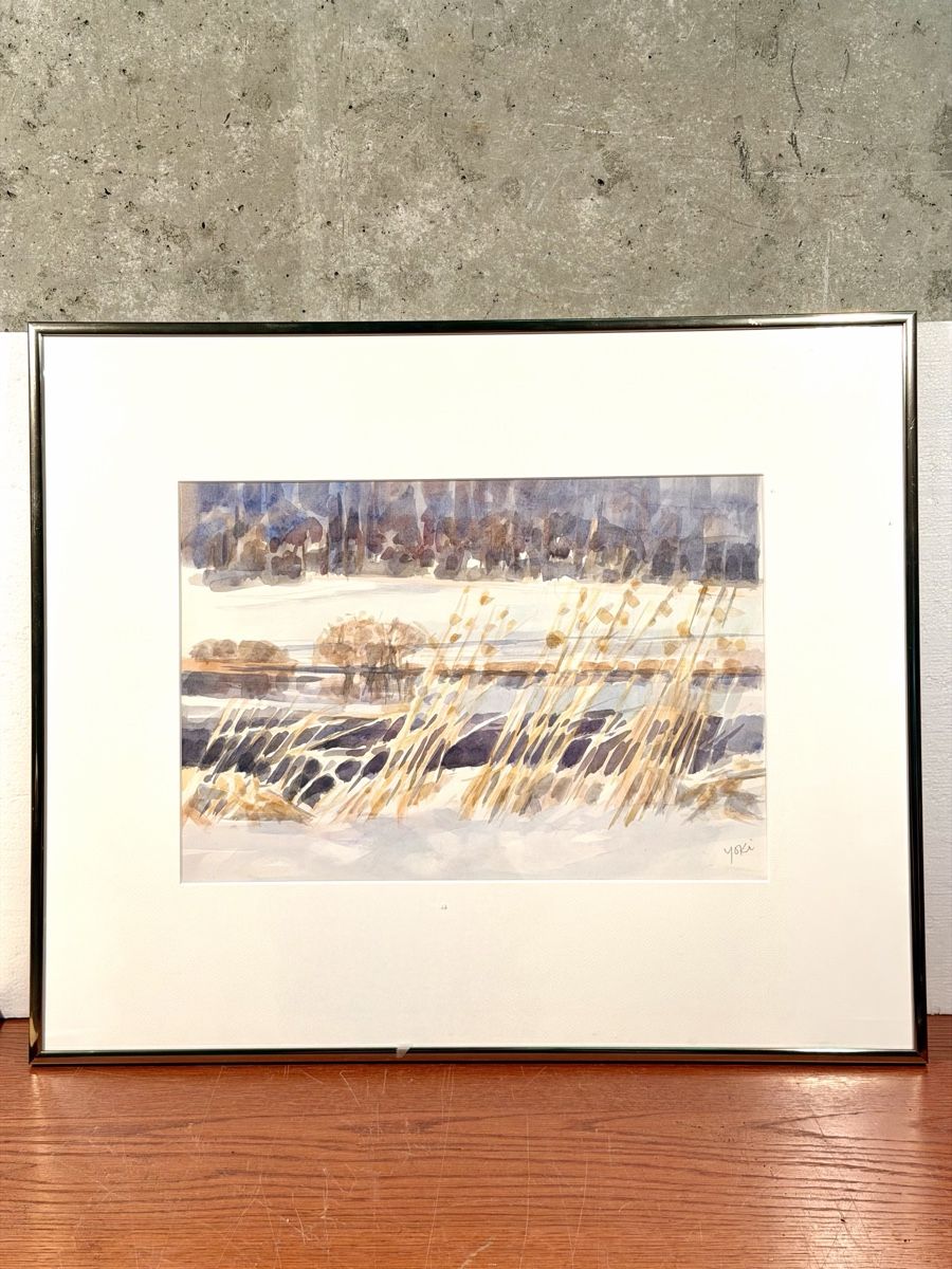 Dipinti: YOKI, EIGENTLICH EMILE AEBISCHER WATERCOLOUR PAINTING – Usato da Lausanne venduto da artnouveau04