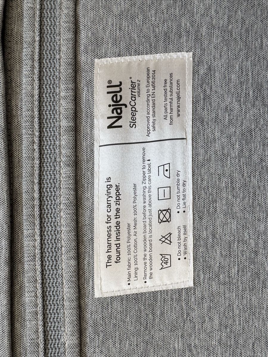 Najell Bauch- & Rückentragen: Najell Sleep Carrier – Neu (gemäss Beschreibung) aus Zürich von Mi_R 4