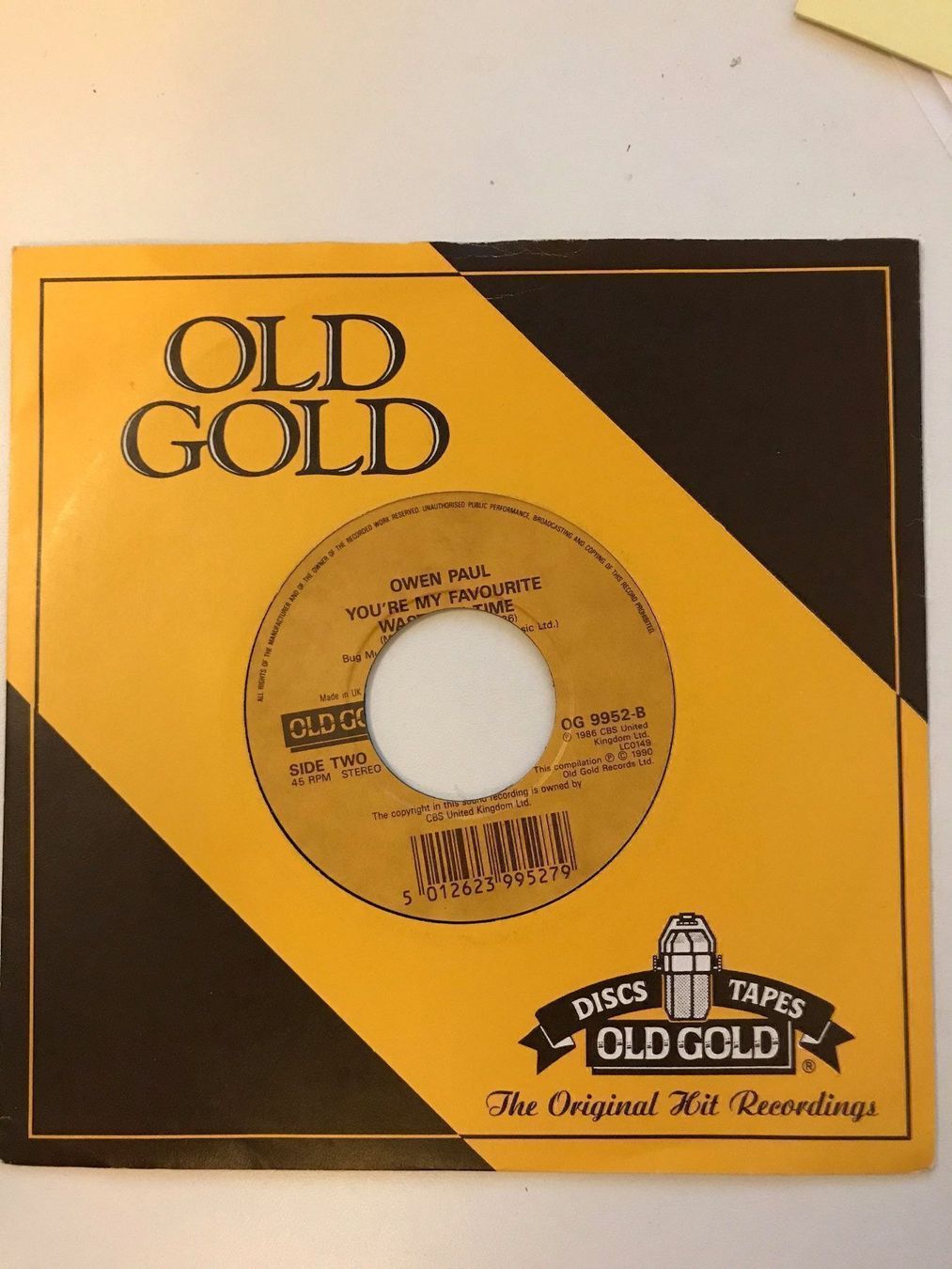 Dischi in vinile: Matthew Wilder / Owen Paul (Single) – Usato da Zürich venduto da Tarafo5 1
