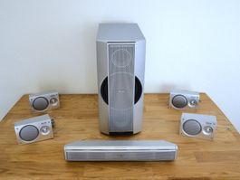 Retro Philips MX5100VR DVD/VCR-Heimkinosystem Speakers