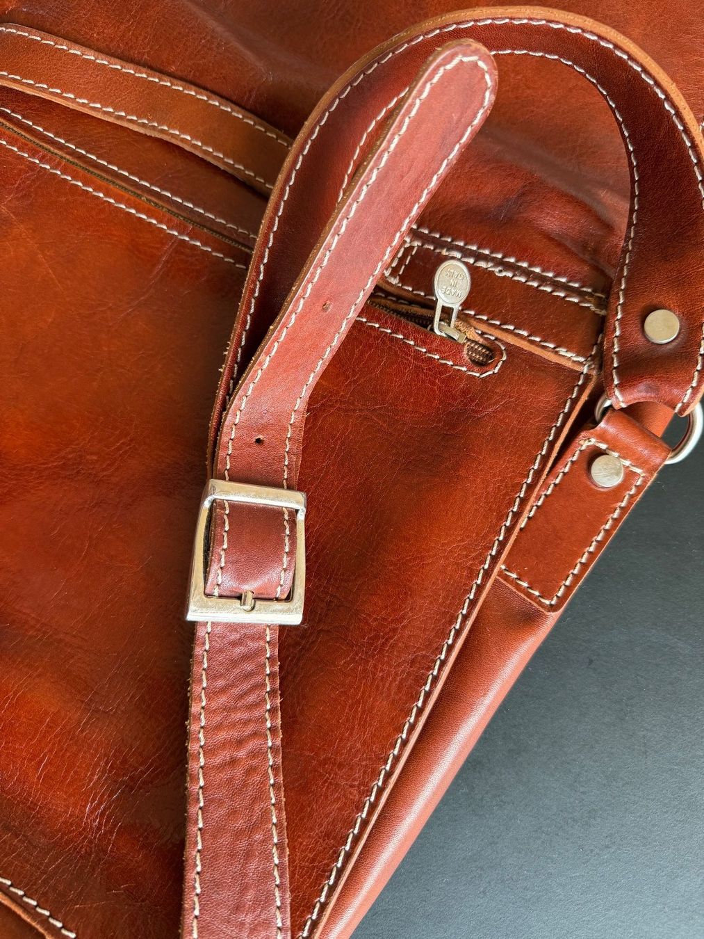 Taschen: Umhängetasche aus Italien mit Echtleder – Gebraucht aus Zürich von thomashahn 6