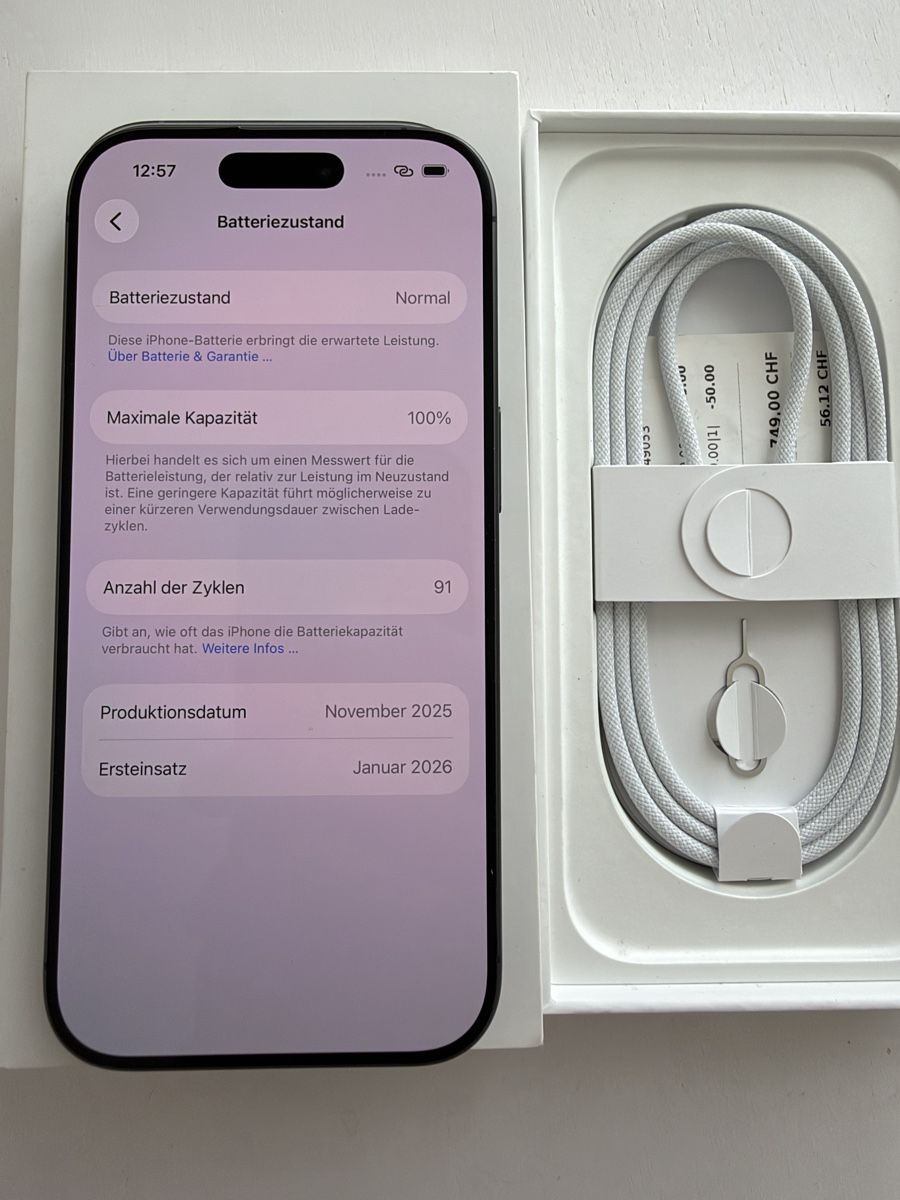 Apple Telefoni cellulari / Smartphones: Apple iPhone 17 256GB – Usato da Zürich venduto da jankais3r 3