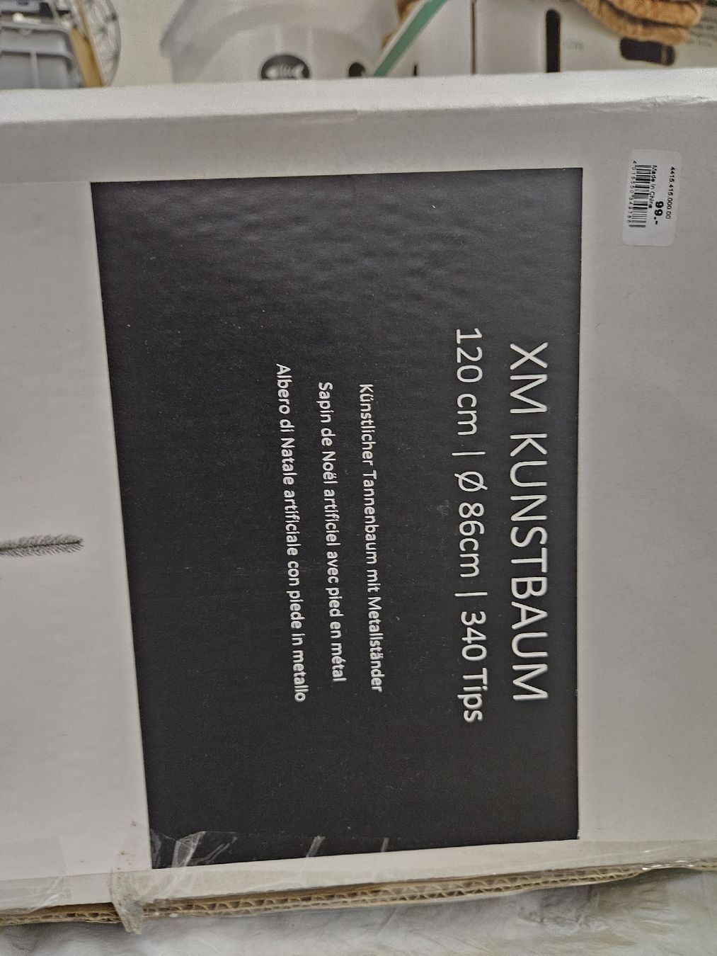 Migros Tutte le decorazioni: Künstlicher Weihnachtsbaum – Nuovo e nell'imballaggio originale da Heimisbach venduto da neelix13 1