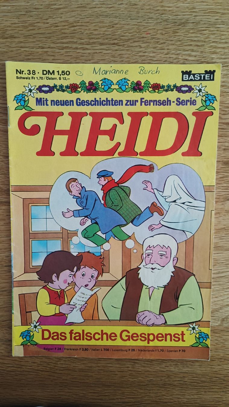 Fumetti: Heidi Comic Nr. 38 – Usato da Villmergen venduto da toptip1970