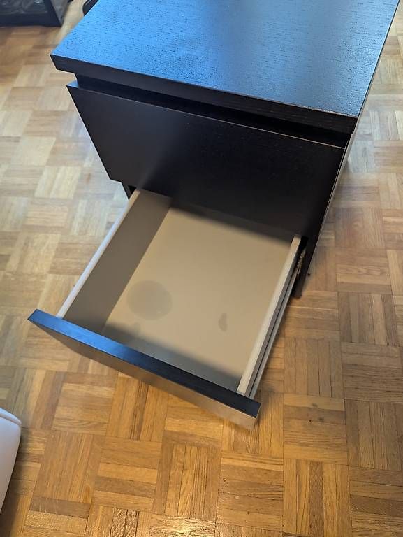 Commodes: IKEA Malm Kommode Schwarz – D'occasion à Zürich par Norman0406 4