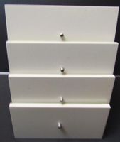 Expedit - Kallax - 4 Schubladen und 2 Klapptüren - weiss