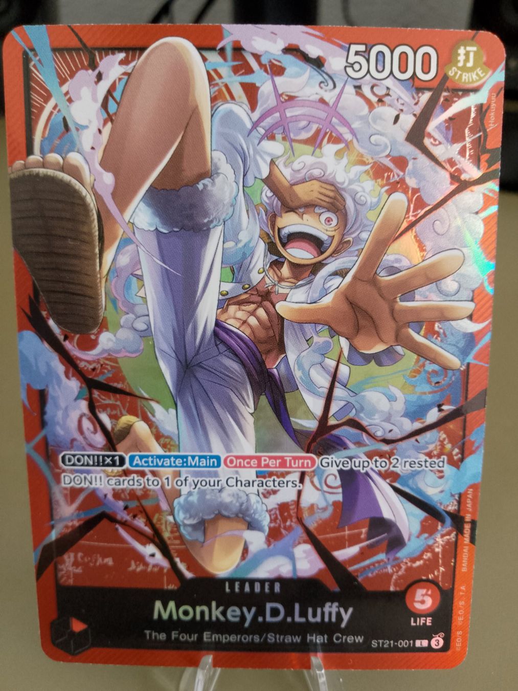 Bandai Cartes à collectionner: One Piece ST21 Luffy Leader – Neuf (Voir description) à Jona par Stack