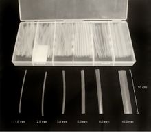 Schrumpfschlauch Set 150 St. transparent 1,5-10mm