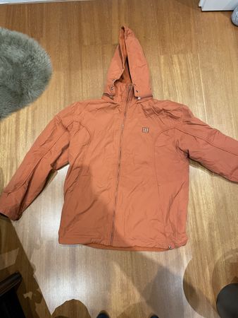 GAP Wendbare Jacke mit Kapuze, Rostrot, Grösse L 
