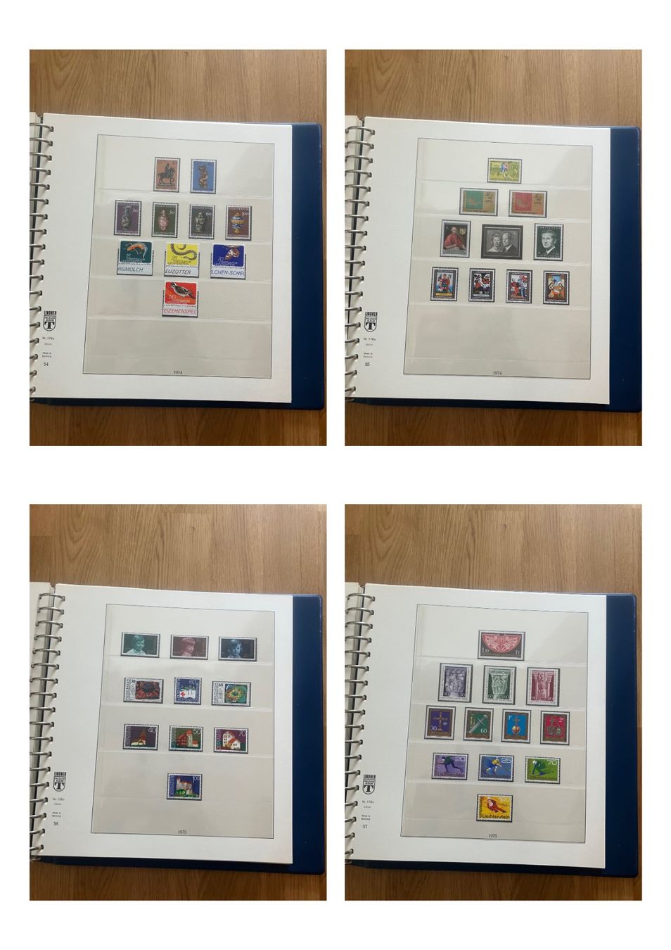 Tutti i francobolli: Liechtenstein Briefmarkensammlung – Usato da Männedorf venduto da AlvarA 7