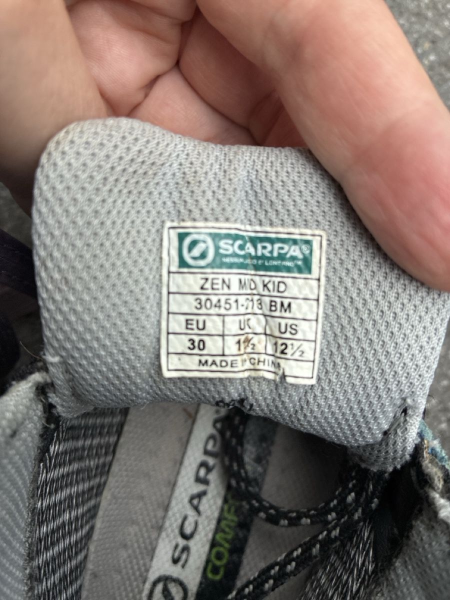 Scarpa Scarpe per ragazzi: Wanderschuhe Scarpa Zen Mid Kid blau Grösse 30 – Usato da Reinach BL venduto da marisne 4