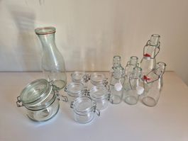Diverse Vorratsgläser