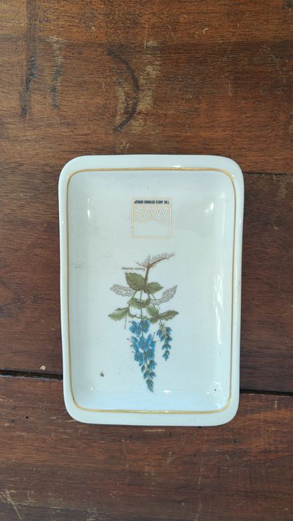 Seltmann Porzellan Butterplatte Marieluise - Elfenbein & Landhausstil