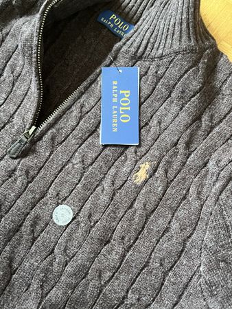 Ralph Lauren 1/4 zip knit tg. S