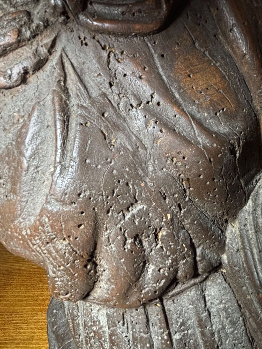 Sculture & Statue: Madonna geschnitzte Frauenfigur Holz antik – Usato da Hinwil venduto da DaniBachman 9
