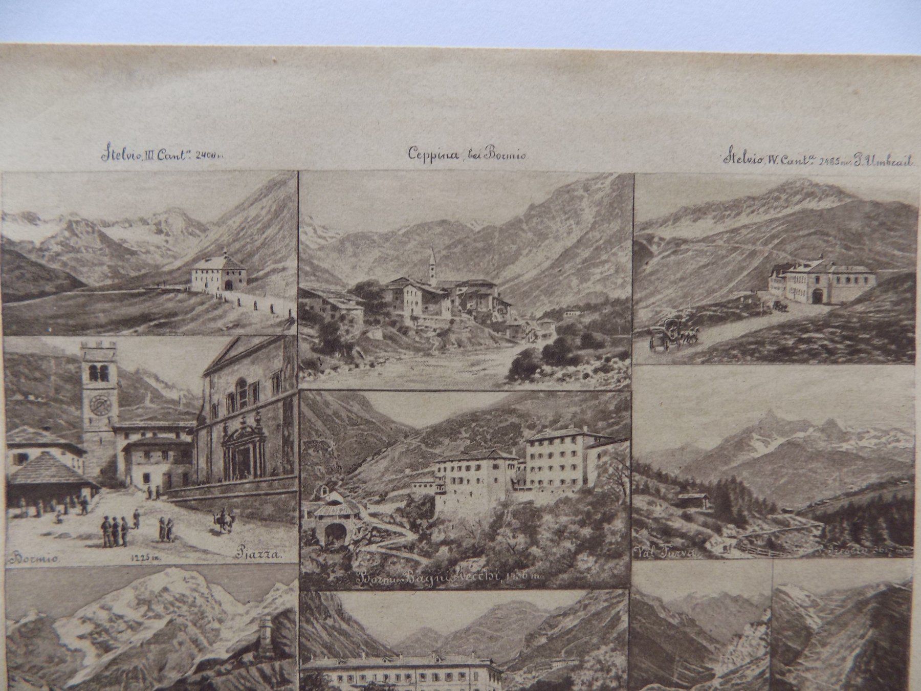 Gravures: Bormio Stelvio – D'occasion à Risch par Rischli15 1