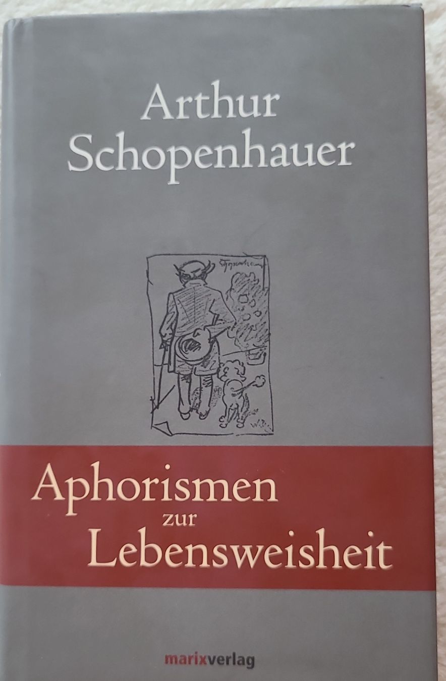 Libri: Schopenhauer Aphorismen zur Lebensweisheit – Usato da Horgenberg venduto da Klatschmohnmaria