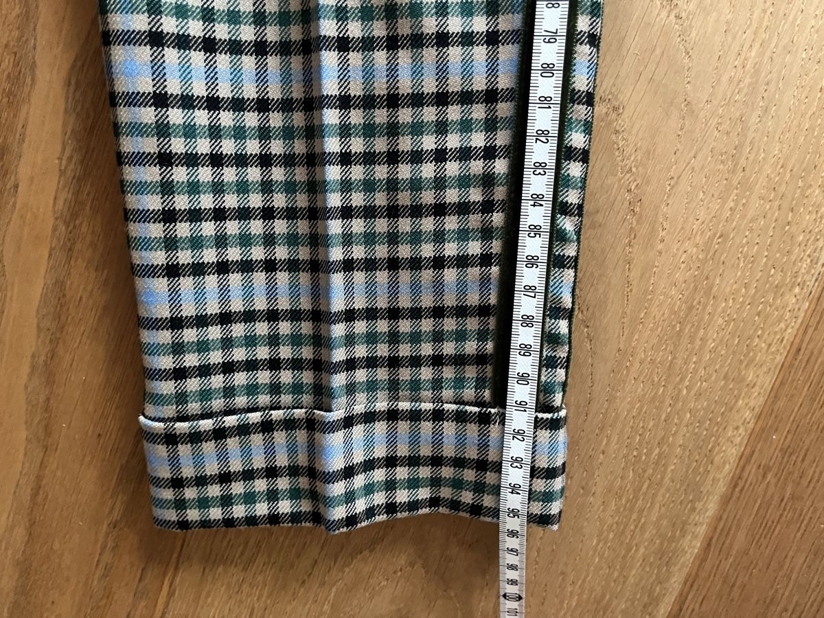 Pantaloni: P.A.R.O.S.H. Hose Gr. XS, Wolle, kariert – Usato da Wädenswil venduto da Iana32 5