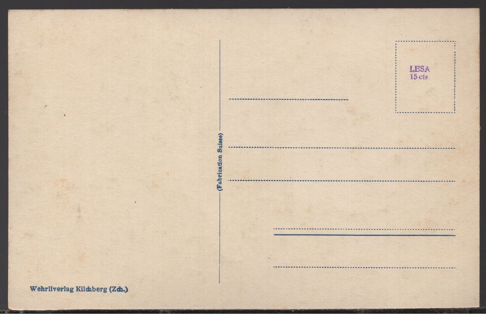 Cartoline postali: Gindelwald und Wetterhorn – Usato da Aarau venduto da kufi44 1