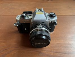 Nikon FG + Nikkor 50mm f/1.8 – Funktionstüchtig