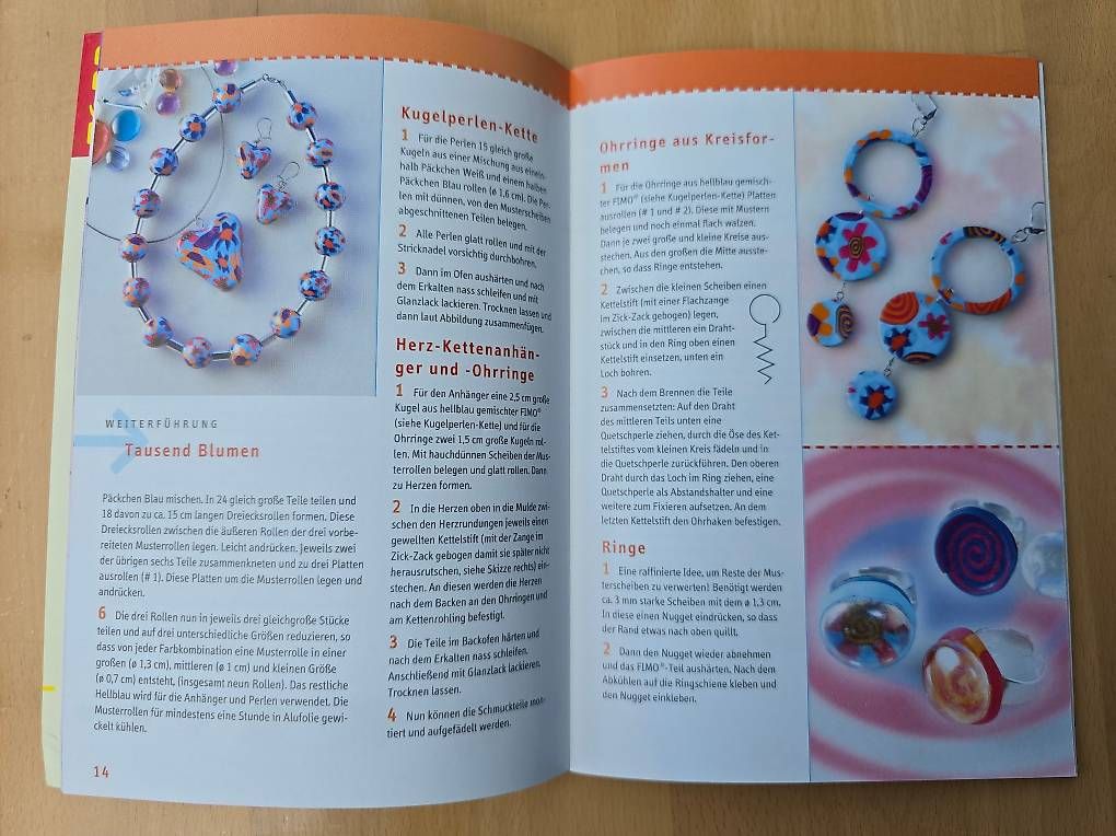 Libri: Schmuckstücke mit Fimo, Neu – Nuovo (secondo la descrizione) da Knutwil venduto da Geschenksatelier 1
