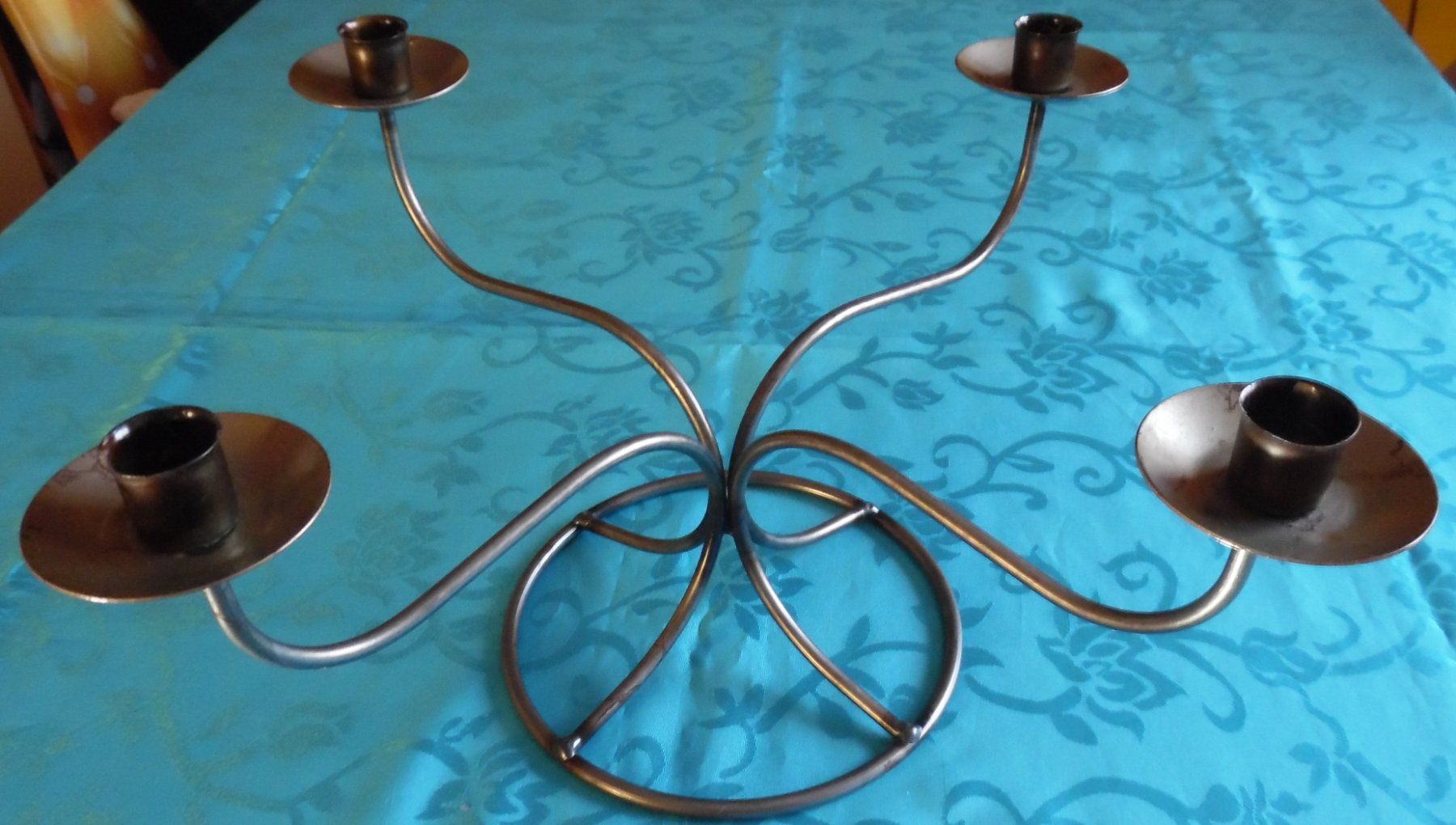 Portacandele: 4-Armiger Kerzenständer – Usato da Bellinzona venduto da Luna093 4