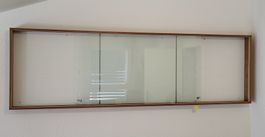 1 Glasvitrine (beschädigt)