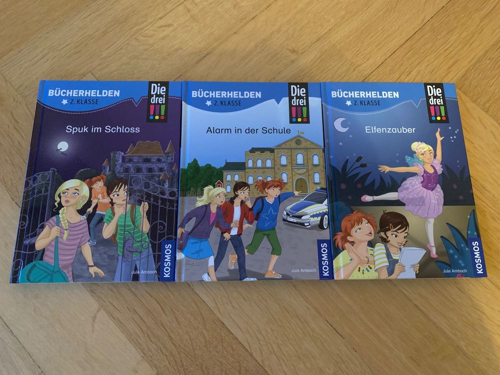 Die Drei!!! 2 Klasse 3x Bücher (Gebraucht) in Zürich für CHF 5 – mit