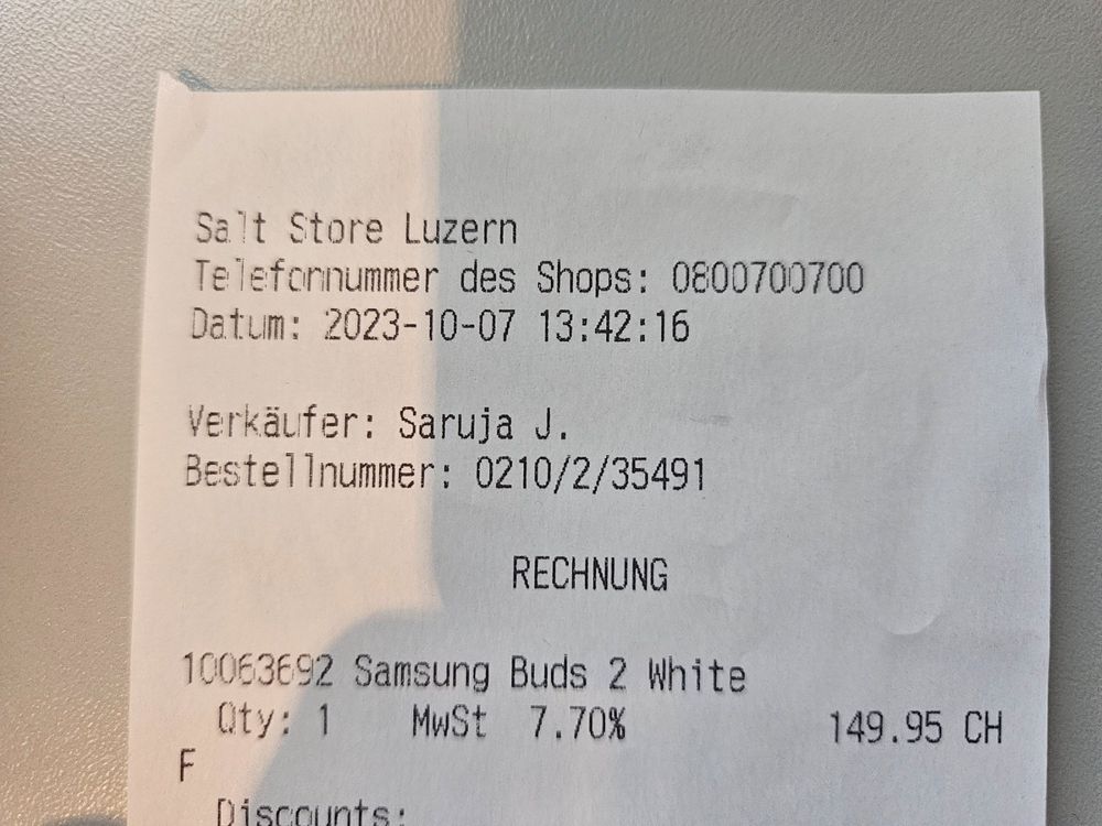 Samsung Galaxy Buds2 NEU 3