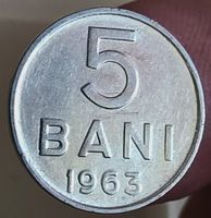 RUMÄNIEN 5 BANI 1963