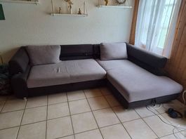 Ecksofa mit Bettfunktion