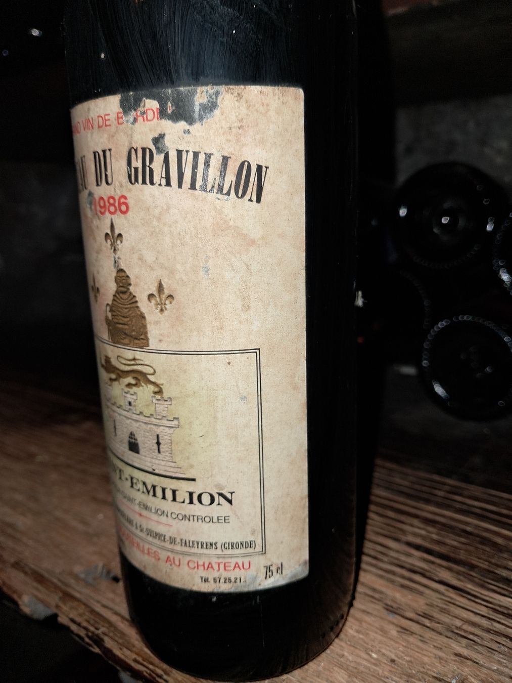 Vino: Château du Gravillon Saint-Émilion 1986 – Nuovo e nell'imballaggio originale da Le locle venduto da juliensaran 3