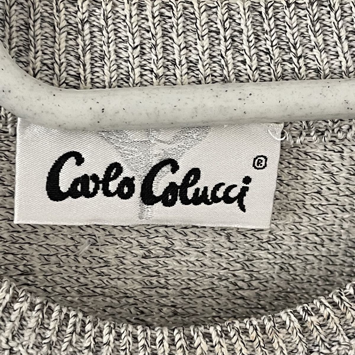 Carlo Colucci Maglioni & Felpe: Carlo Colucci Vintage Strickpullover in Grau, Größe 58 – Usato da Bern venduto da dek_7bjd 2