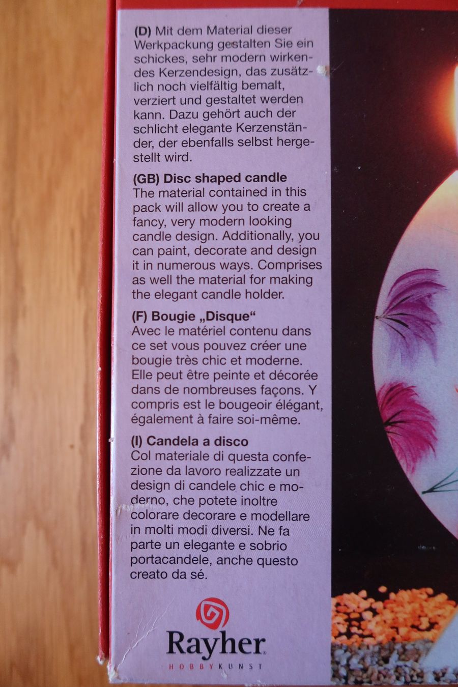 Rayher Kits de loisir créatif: Rayher Scheibenkerzen Bastelset – Neuf avec emballage d'origine à Kilchberg ZH par and_y5q6 4