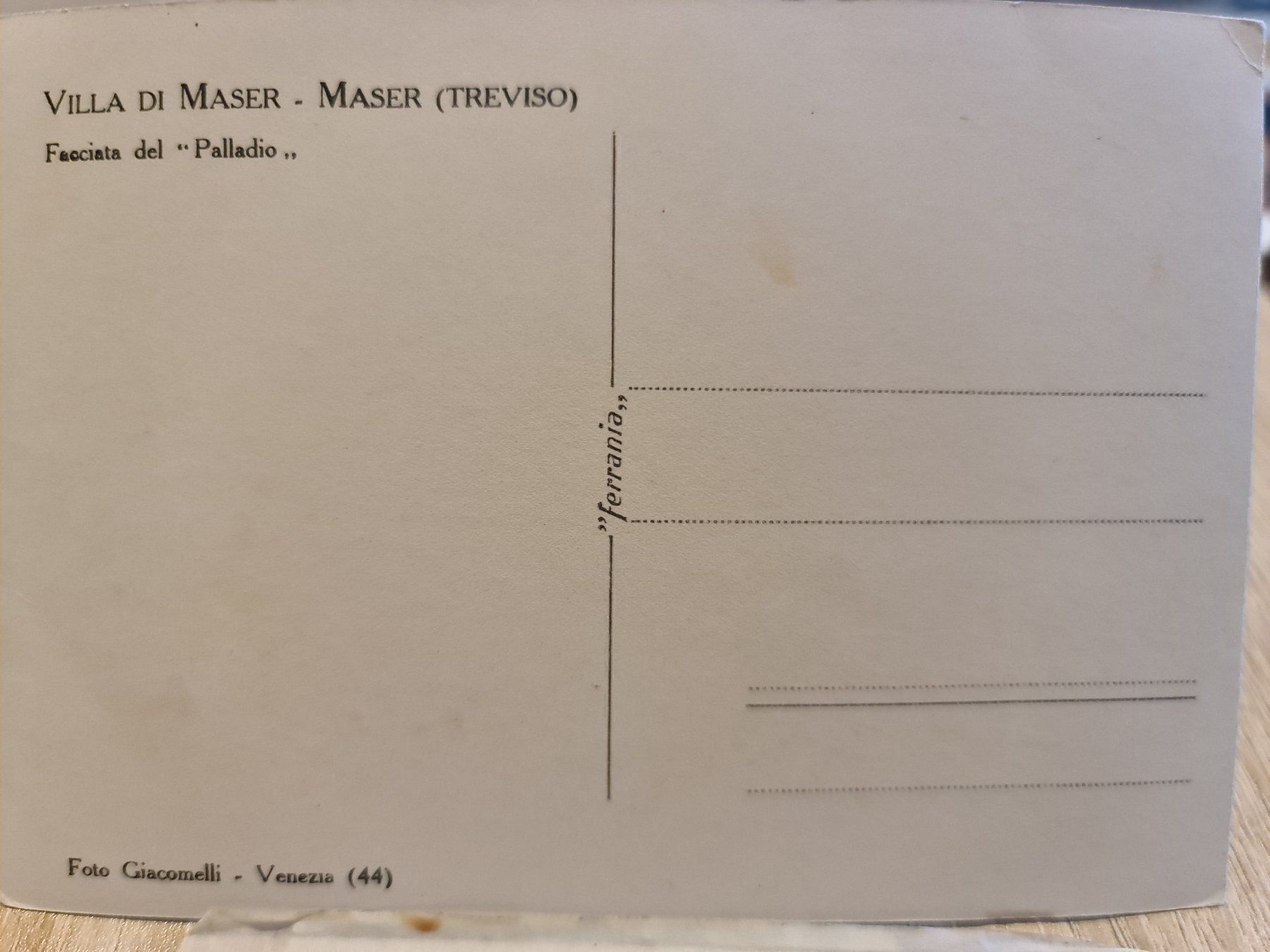 Ansichtskarten: Ansichtskarte Villa die Maser – Gebraucht aus Dintikon von Vexi 1