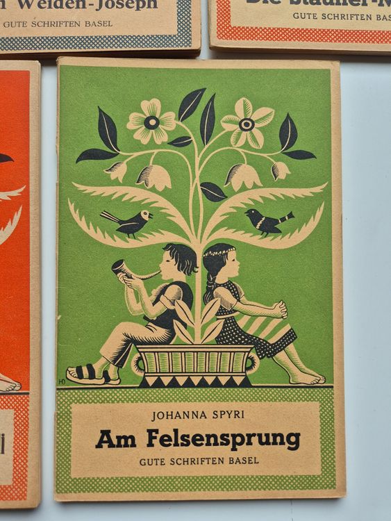 Livres: 5 alte Johanna Spyri Hefte    von Gute Schriften Basel – D'occasion à Niederweningen par Obson 5