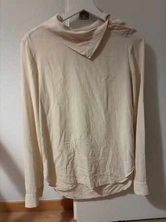 COS silk blouse 