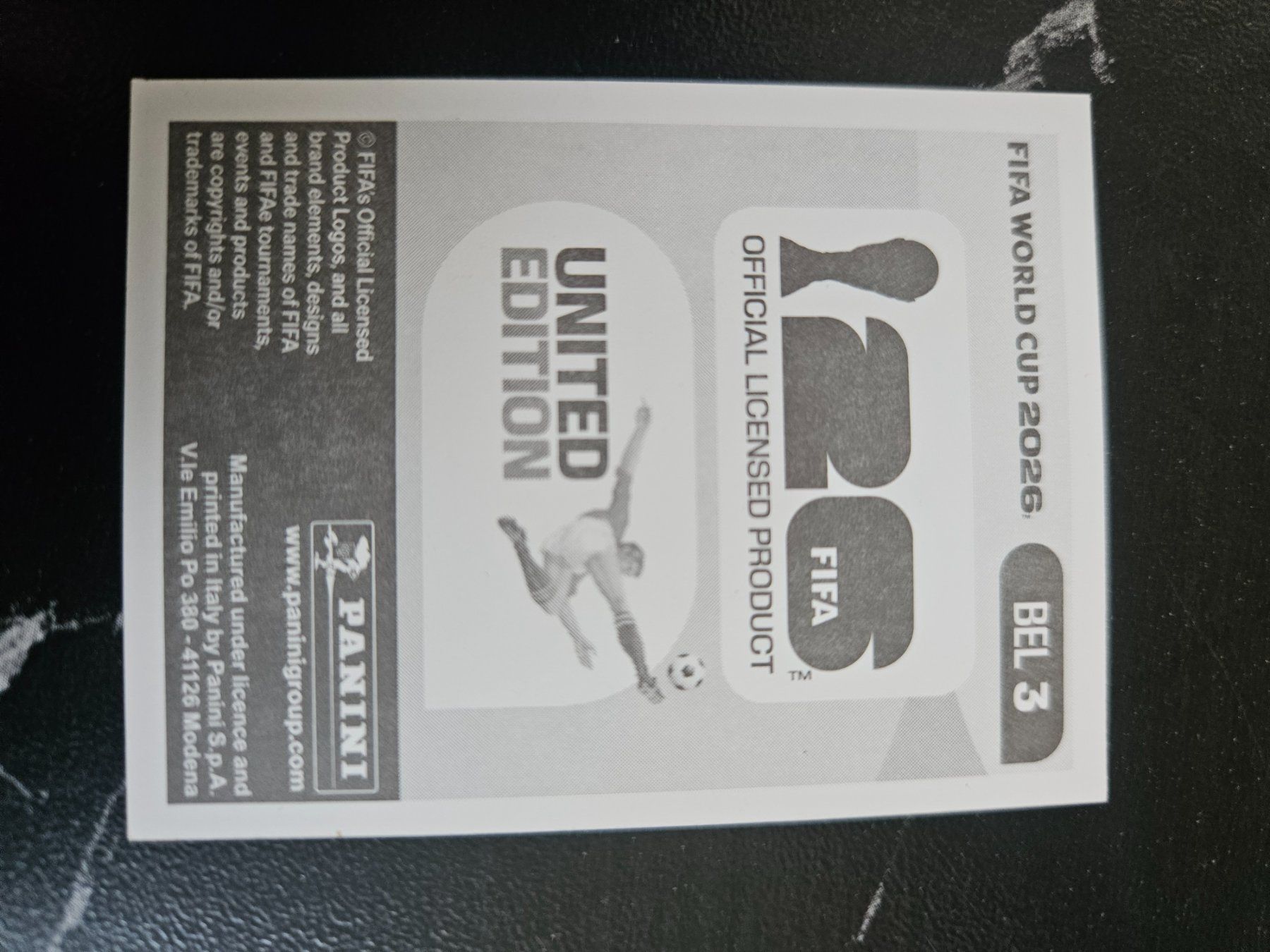 Panini Cartes à collectionner: BEL3 – D'occasion à Würenlingen par Dinli 1
